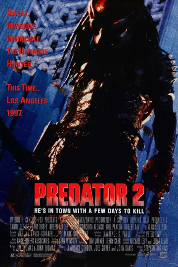 Plakat do filmu "Predator 2" #57215