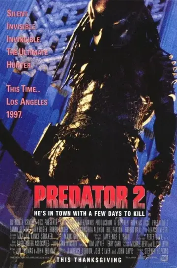 Plakat do filmu "Predator 2" #57219