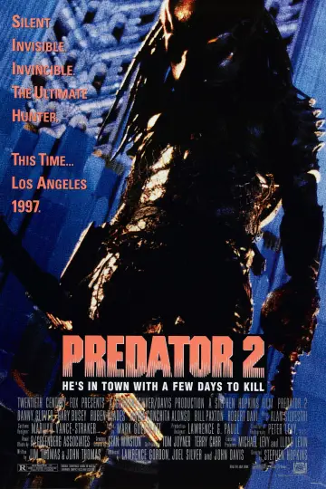 Plakat do filmu "Predator 2" #640376