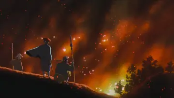 Zasłona do filmu "Księżniczka Mononoke" #1529503