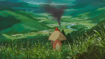 Zasłona do filmu "Księżniczka Mononoke" #1529507