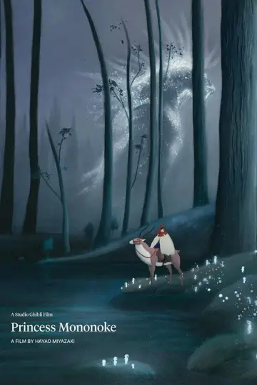 Plakat do filmu "Księżniczka Mononoke" #1529509