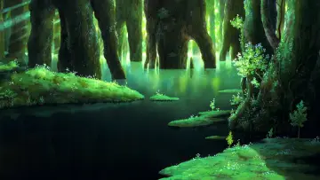 Zasłona do filmu "Księżniczka Mononoke" #174570