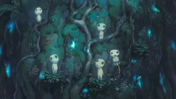 Zasłona do filmu "Księżniczka Mononoke" #174578