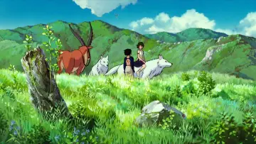 Zasłona do filmu "Księżniczka Mononoke" #174579