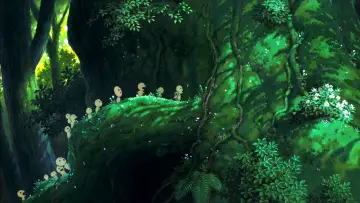 Zasłona do filmu "Księżniczka Mononoke" #174583
