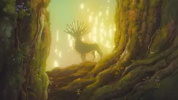 Zasłona do filmu "Księżniczka Mononoke" #174585