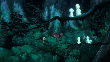Zasłona do filmu "Księżniczka Mononoke" #174594