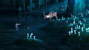 Zasłona do filmu "Księżniczka Mononoke" #174610