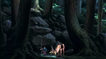 Zasłona do filmu "Księżniczka Mononoke" #174612