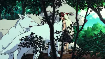 Zasłona do filmu "Księżniczka Mononoke" #174614