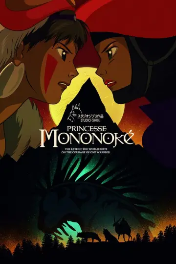 Plakat do filmu "Księżniczka Mononoke" #174624