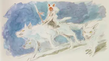 Zasłona do filmu "Księżniczka Mononoke" #1824144