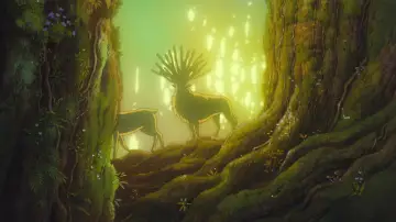 Zasłona do filmu "Księżniczka Mononoke" #517465