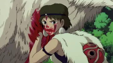 Zasłona do filmu "Księżniczka Mononoke" #517497