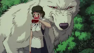 Zasłona do filmu "Księżniczka Mononoke" #517505