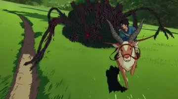 Zasłona do filmu "Księżniczka Mononoke" #517598