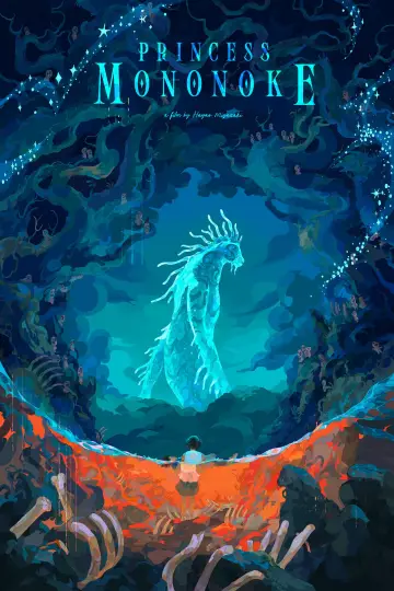 Plakat do filmu "Księżniczka Mononoke" #517670
