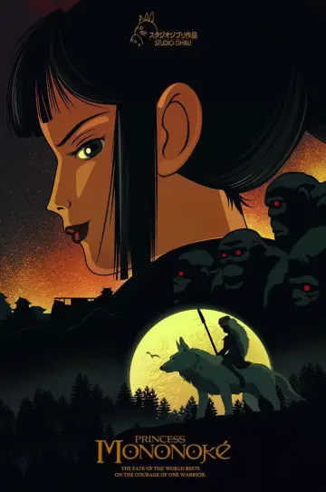 Plakat do filmu "Księżniczka Mononoke" #517691