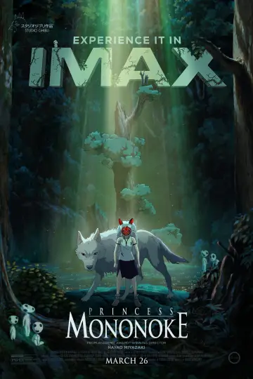 Plakat do filmu "Księżniczka Mononoke" #517799