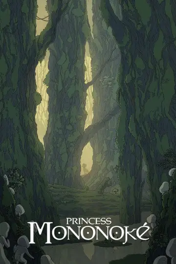 Plakat do filmu "Księżniczka Mononoke" #517824