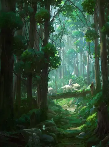 Plakat do filmu "Księżniczka Mononoke" #749506