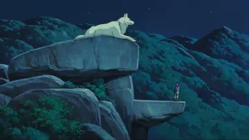 Zasłona do filmu "Księżniczka Mononoke" #834077