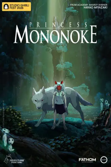 Plakat do filmu "Księżniczka Mononoke" #834080