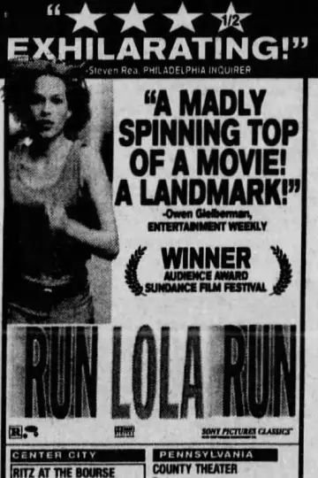 Plakat do filmu "Biegnij Lola, biegnij" #1196152