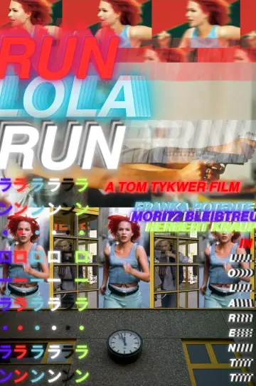 Plakat do filmu "Biegnij Lola, biegnij" #465344