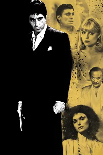 Plakat do filmu "Człowiek z blizną" #176636