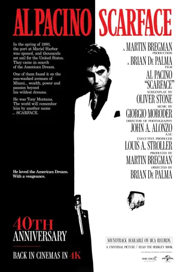 Plakat do filmu "Człowiek z blizną" #176644