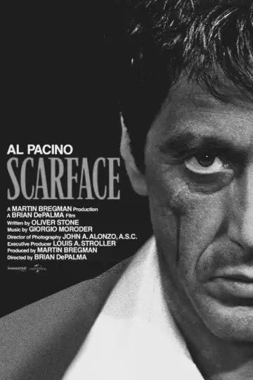 Plakat do filmu "Człowiek z blizną" #1923131