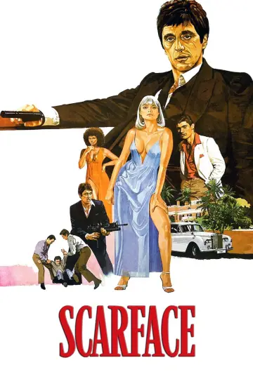 Plakat do filmu "Człowiek z blizną" #22558