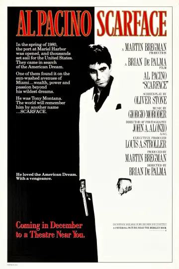 Plakat do filmu "Człowiek z blizną" #22562