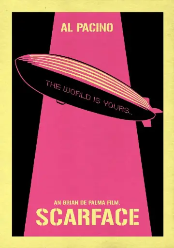 Plakat do filmu "Człowiek z blizną" #22569