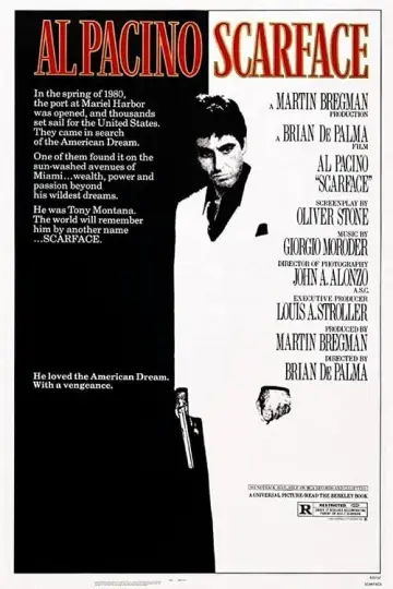 Plakat do filmu "Człowiek z blizną" #22575
