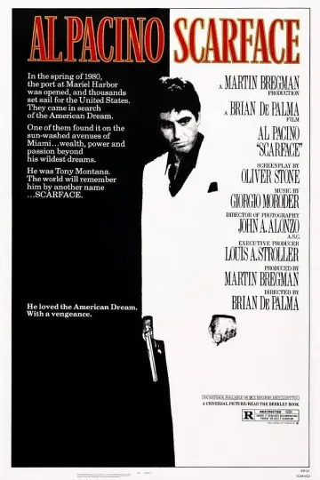 Plakat do filmu "Człowiek z blizną" #22584
