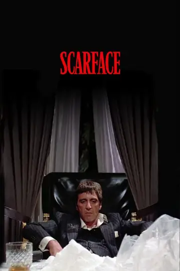 Plakat do filmu "Człowiek z blizną" #22618