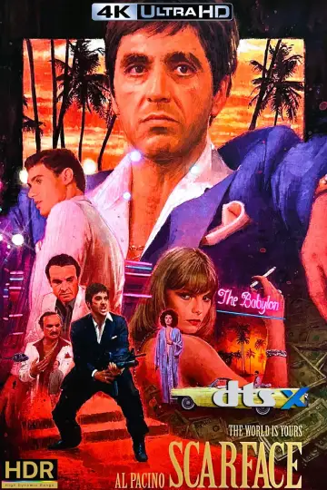 Plakat do filmu "Człowiek z blizną" #22621