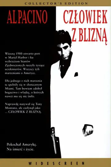 Plakat do filmu "Człowiek z blizną" #556390