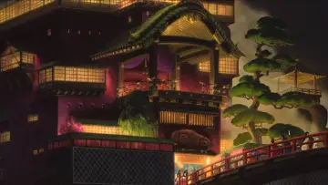 Zasłona do filmu "Spirited Away: W krainie Bogów" #167709