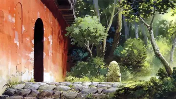 Zasłona do filmu "Spirited Away: W krainie Bogów" #167714