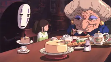 Zasłona do filmu "Spirited Away: W krainie Bogów" #167742