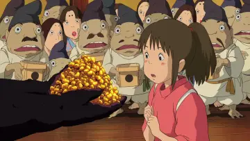 Zasłona do filmu "Spirited Away: W krainie Bogów" #167757