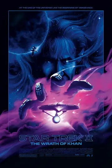 Plakat do filmu "Star Trek II: Gniew Khana" #214508