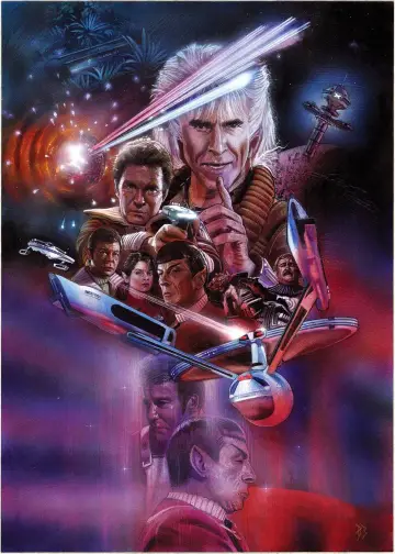 Plakat do filmu "Star Trek II: Gniew Khana" #431785