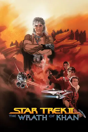 Plakat do filmu "Star Trek II: Gniew Khana" #444700