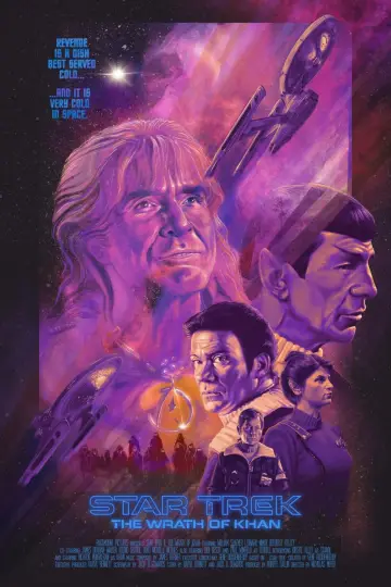 Plakat do filmu "Star Trek II: Gniew Khana" #474275