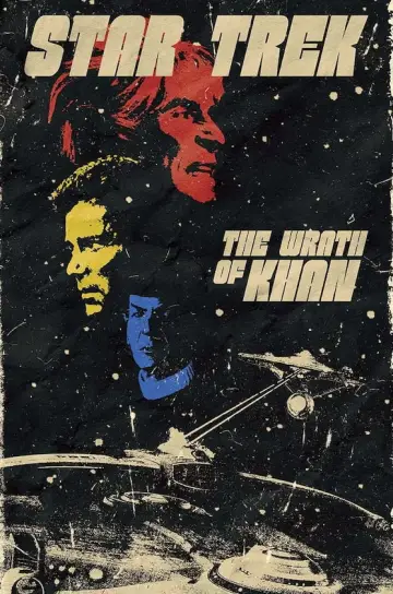 Plakat do filmu "Star Trek II: Gniew Khana" #474277